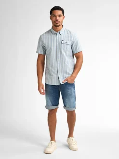 Overhemd AOP Blauw