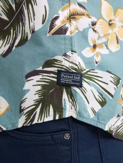 Overhemd AOP Blauw