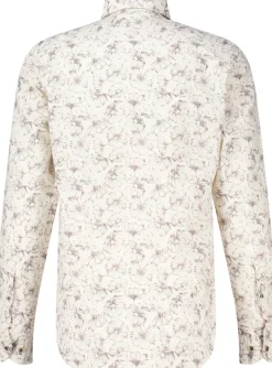 Overhemd Bloem Beige