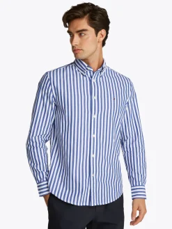 Overhemd Bold Stripe Blauw