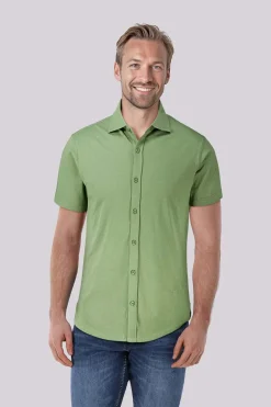 Overhemd Camicia Groen