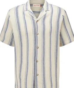 Overhemd Cuban Blauw