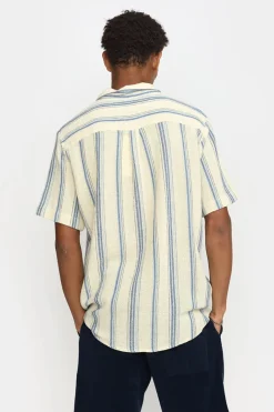 Overhemd Cuban Blauw