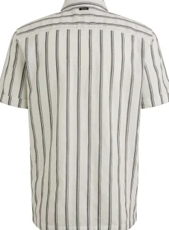 Overhemd Dobby Stripe Wit