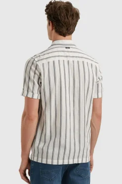 Overhemd Dobby Stripe Wit