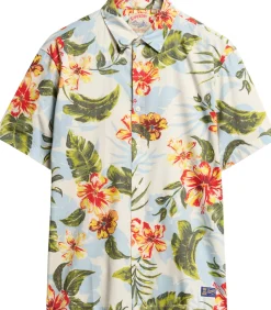 Overhemd Hawai Blauw