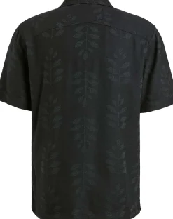 Overhemd Jacquard Blauw