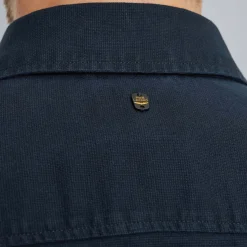 Overhemd Mattweave Blauw