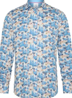 Overhemd Oasis Blauw