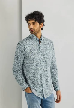 Overhemd Print Popli Wit