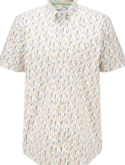 Overhemd Print Popli Wit