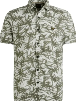 Overhemd Print Wit