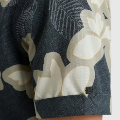 Overhemd Printed Blauw
