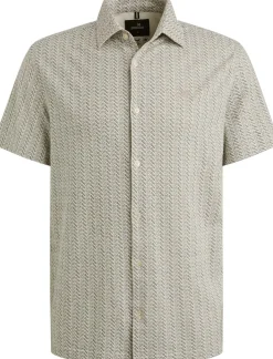 Overhemd Printed Wit