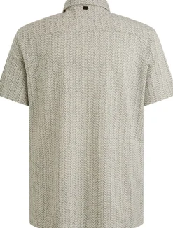 Overhemd Printed Wit