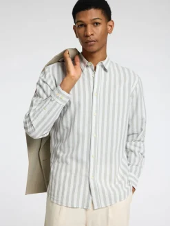 Overhemd Slim-Sun Groen