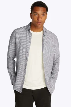 Overhemd Stripe Blauw