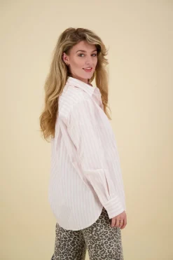 Overhemd Stripe Roze