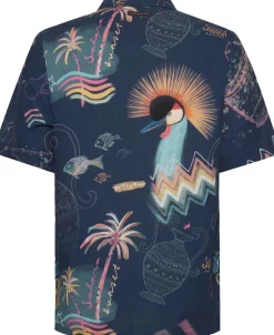 Overhemd Sunset Sahara Blauw