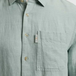 Overhemd Twill Blauw