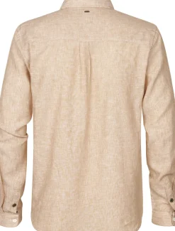 Overhemd Uni Beige