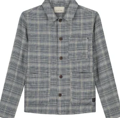 Overshirt Fancy Check Grijs