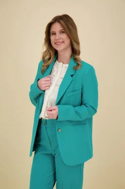 Oversized Blazer Blauw