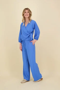 Pantalon Audia Blauw