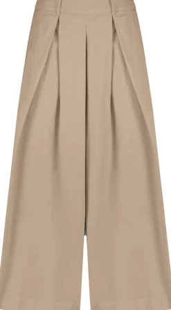 Pantalon Culotte Beige