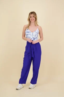 Pantalon Daisy Blauw