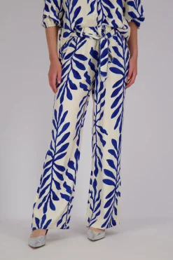 Pantalon Ella-pa43 Blauw