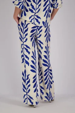 Pantalon Ella-pa43 Blauw