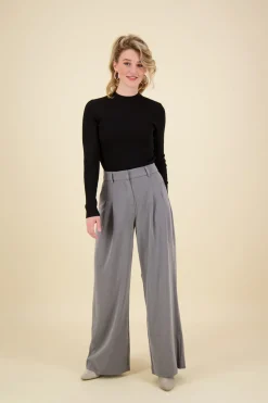 Pantalon Henrika Grijs
