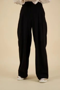 Pantalon Henrika Zwart
