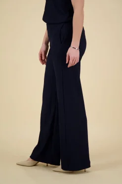 Pantalon Jersey Donkerblauw