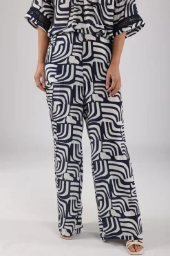 Pantalon Josephine Blauw