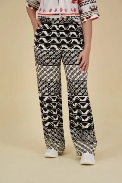Pantalon Josephine Zwart