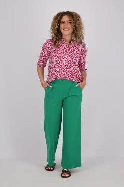 Pantalon Kate Denerim Groen
