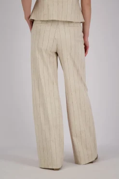 Pantalon Lexie Pinstripe Wit