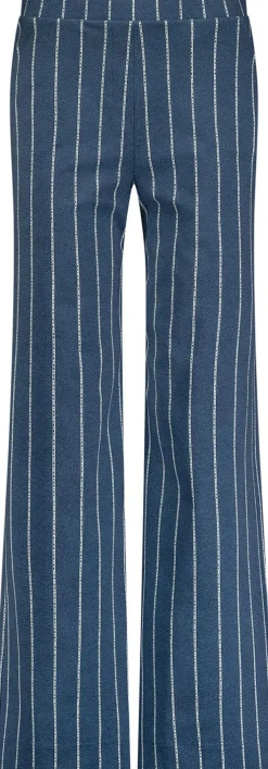 Pantalon Lexie Pinstripe Blauw
