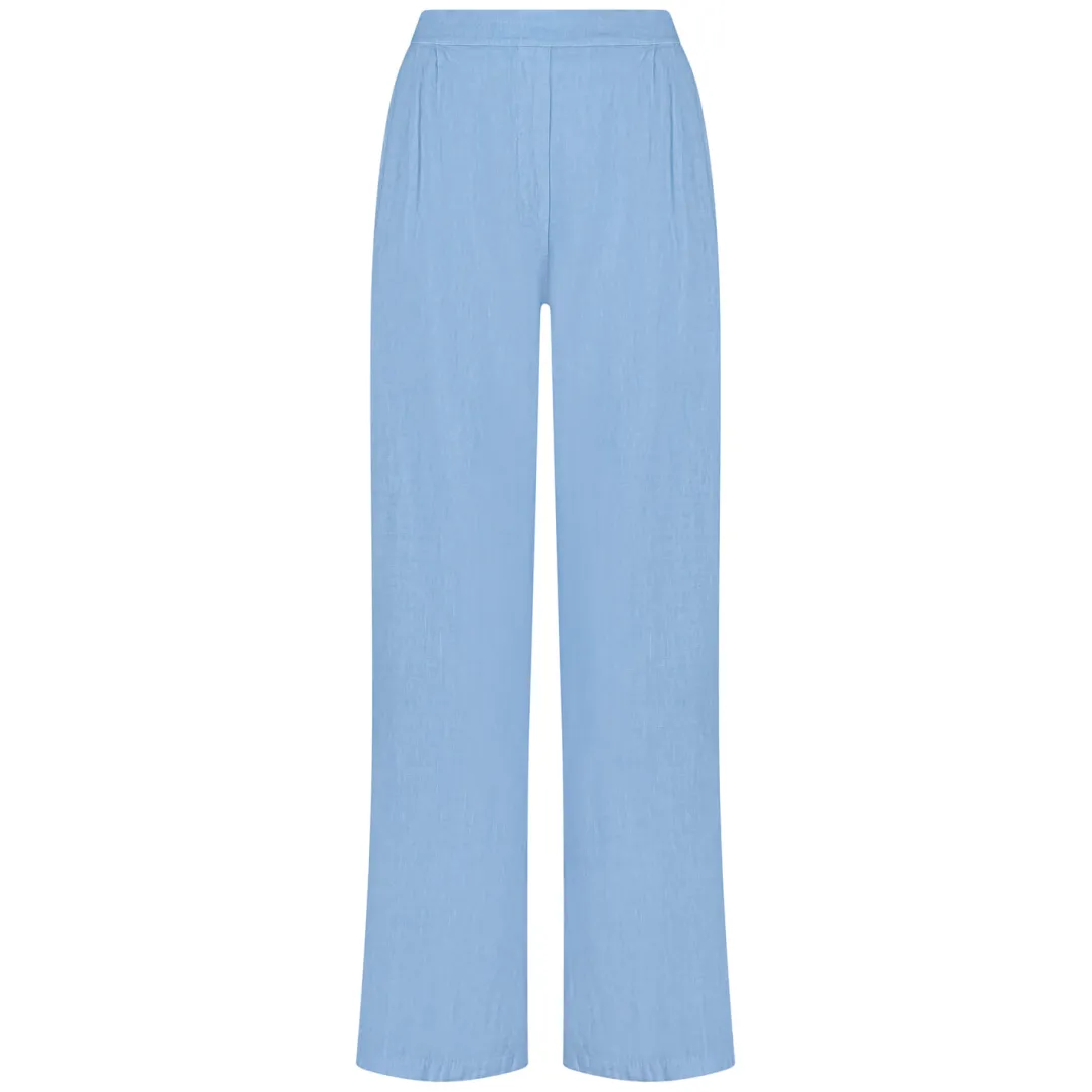 Pantalon Liva Blauw