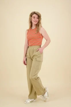 Pantalon Melissa Cargo Camel