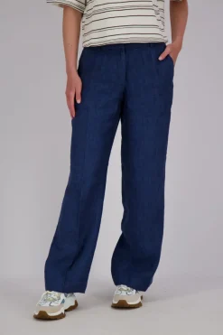 Pantalon Naira Claritta Blauw
