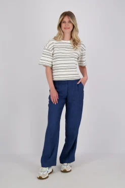 Pantalon Naira Claritta Blauw