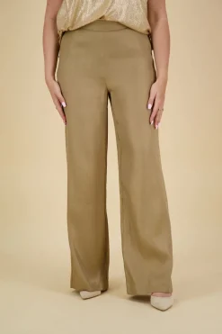 Pantalon Searle Shimmery Groen
