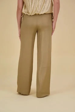 Pantalon Searle Shimmery Groen
