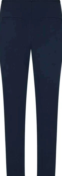 Pantalon Solvej-Ankle Donkerblauw
