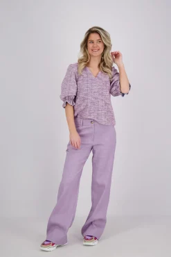 Pantalon Twill Paars