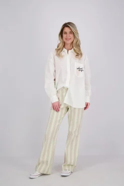Pantalon Violet Wit