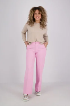 Pantalon Wide Leg Roze